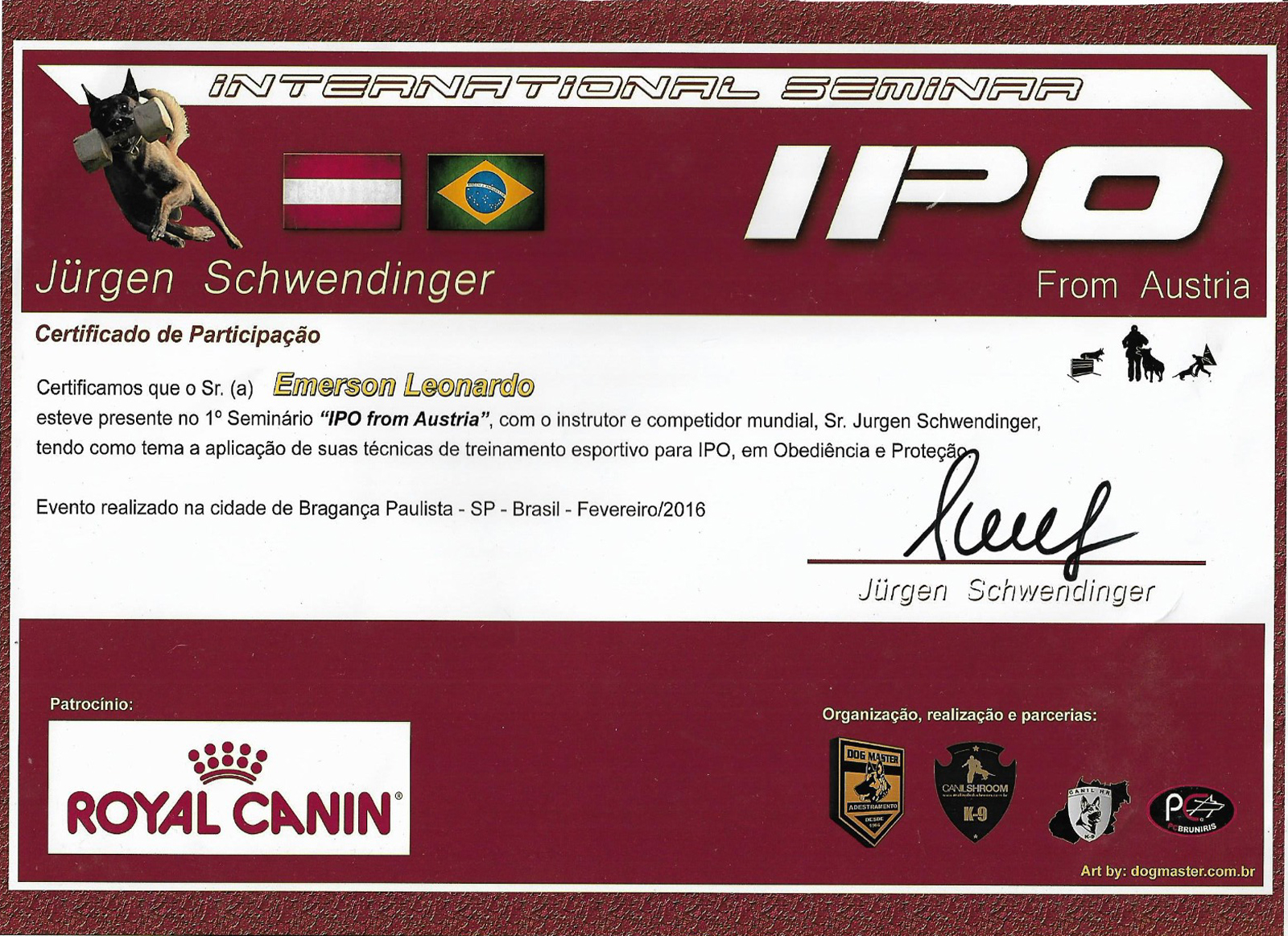 certidicado