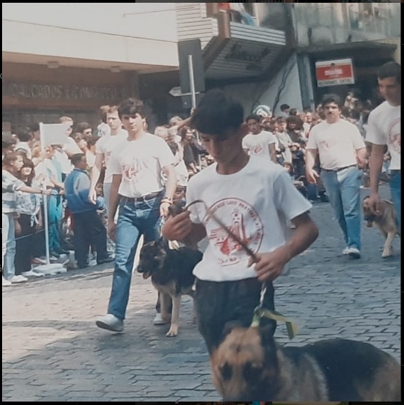 Desfile em Blumenau